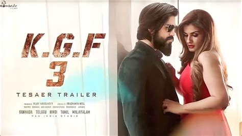 Kgf Chapter Teaser Trailer Yash New Movie Yash Raveena