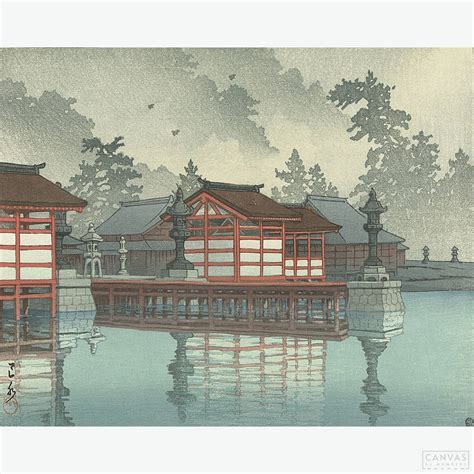 Miyajima in the Mist: Japanese Diamond Painting Art