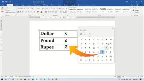 How To Insert Currency Symbol In Excel Cell Printable Templates Your