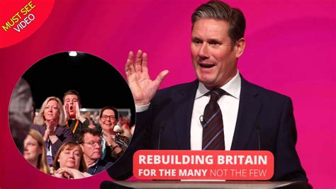 Keir Starmer Gets Huge Standing Ovation As He Tells Labour Conference