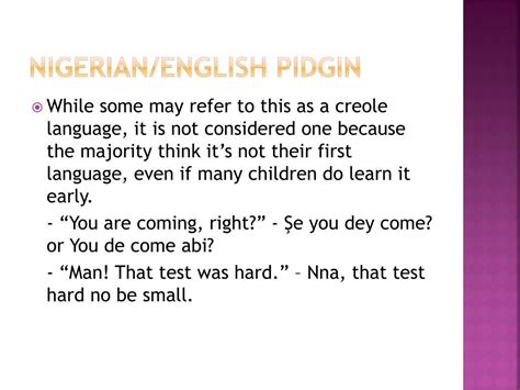 How To Speak Nigerian Pidgin English Nutaca