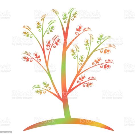 Art Tree Silhouette Stock Illustration - Download Image Now - Abstract, Art, Beauty - iStock