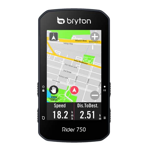 Bryton Rider 750T GPS Bike Computer LordGun Online Bike Store