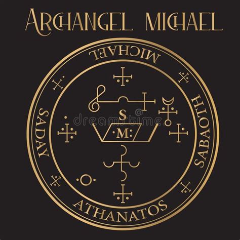 Seals Of The Archangels Diagram Of The Kingdom Of Spirits Ruler Ship