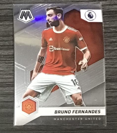 目立った傷や汚れなしBruno Fernandes ブルーノフェルナンデス2021 22 Panini Mosaic