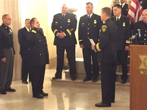Swearing In For Several Members Of The Albany County Sheriffs Office