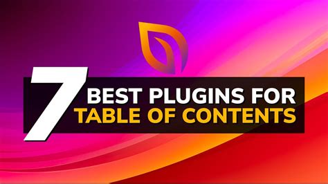 Best Table Of Contents Plugins For Wordpress Youtube