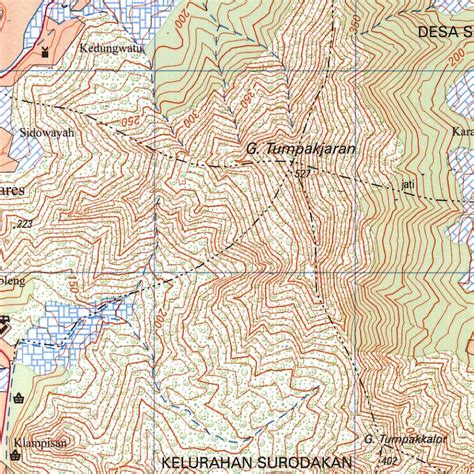 Trenggalek 1507 534 Map By Badan Informasi Geospasial Avenza Maps