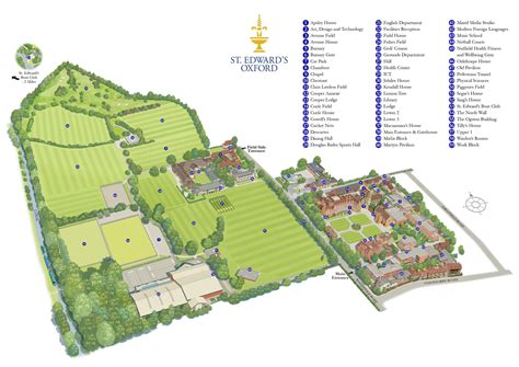 School Map - St Edward’s School