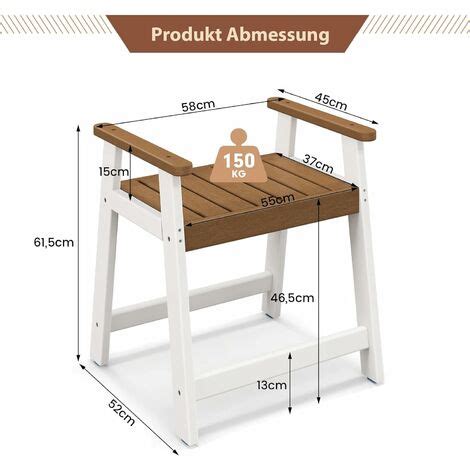 Costway Duschbank Bad Kg Sitzbank Mit Ablage Badhocker Duschstuhl