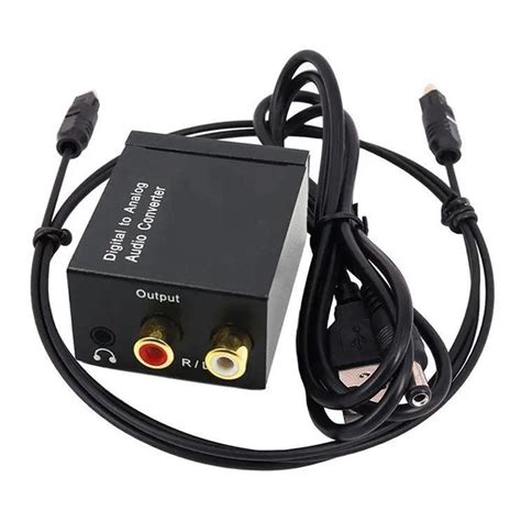 ЦАП Аудио конвертер декодер звука цифрового spdif optical coaxial в ...