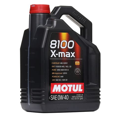 Engine Oil MOTUL X MAX 0W 40 5l Synthetic Oil 104533 AUTODOC