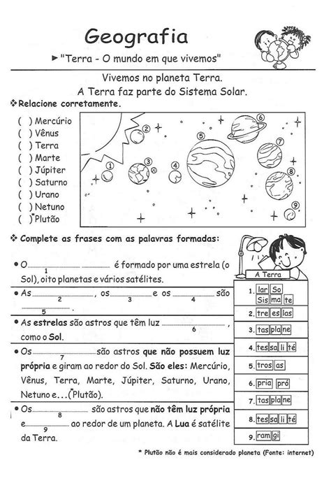 Jornal Ponto Atividades De Geografia Exerc Cios Ensino Fundamental