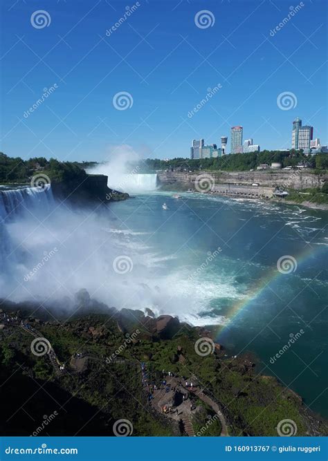 Niagara Falls stock image. Image of blue, falls, niagara - 160913767