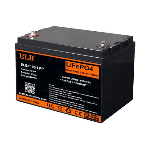 Lithium Ionen Batterie Elbt Lfp Elb Energy Group Rechteckig