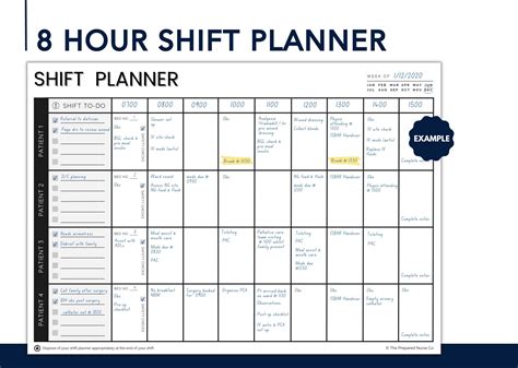 Ultimate Shift Planner Bundle Shift Planner Nursing Notes Etsy Australia