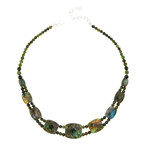 Jay King Nephrite Jade And Labradorite Reversible Necklace Hsn