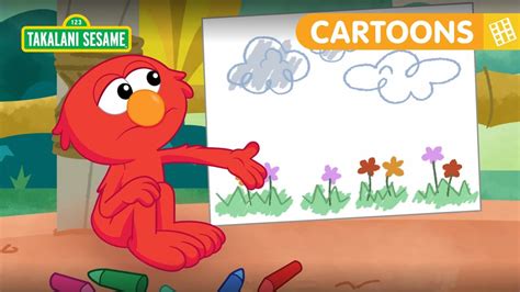 Elmo Is Sad The Big Feelings Explorers Takalani Cartoons Youtube