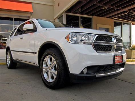 Buy Used Dodge Durango Crew Leather Quad Seating Third Row