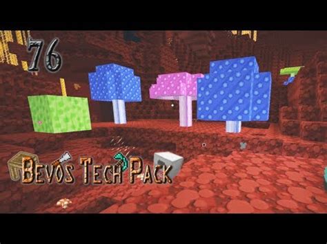 Glowstone Und Glowshroom Minecraft Lets Play Bevos Tech Pack