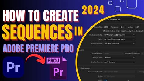 How To Create Sequence In Adobe Premiere Pro 2024 Best Sequence