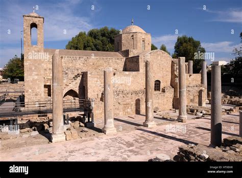 The Ruined Basilica Of Chrysopolitissa And The Church Of Agia Kyriaki