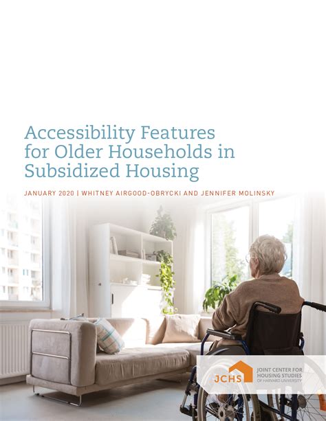 Accessibility Features For Older Households In Subsidized Housing