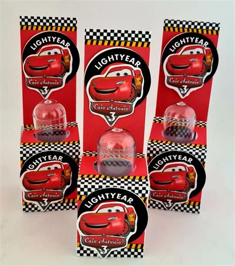 Tubetes Carros Mcqueen Elo Produtos Especiais