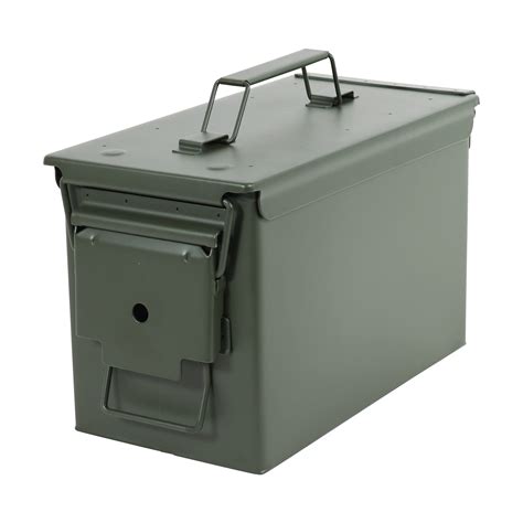 Buy Redneck Convent Ammo Storage Box - Green .50 Caliber Ammunition Flip Top Lockable Storage ...