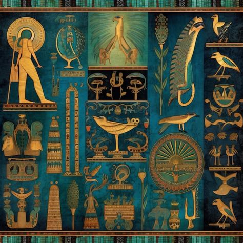 Premium Ai Image Mesmerizing Seamless Egyptian Texture