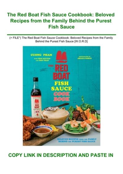 P D F File The Red Boat Fish Sauce Cookbook Beloved Recipes From The