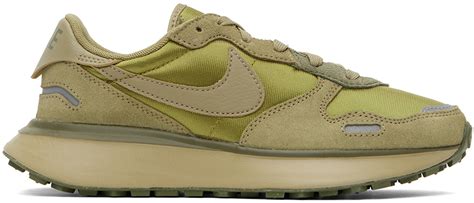 Green Nike Phoenix Waffle Sneakers By Nike On Sale