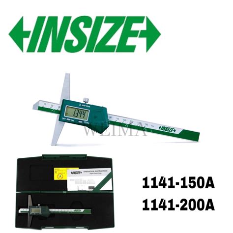 Ready Stock Insize Electronic Depth Gauge Digital Depth Gauge