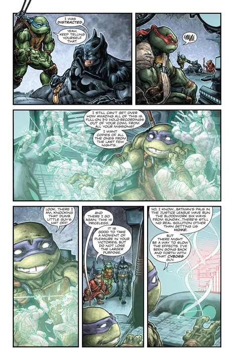 Read Online Batmanteenage Mutant Ninja Turtles Comic Issue 4