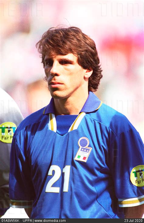 Stock Image Gianfranco Zola Parma And Italy International Footballer