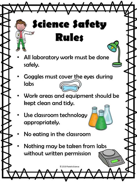 50 Lab Safety Worksheet Pdf | Lab safety rules, Science lab safety ...