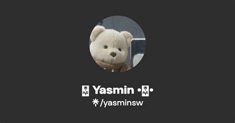 Yasmin •⩊• Instagram Tiktok Linktree