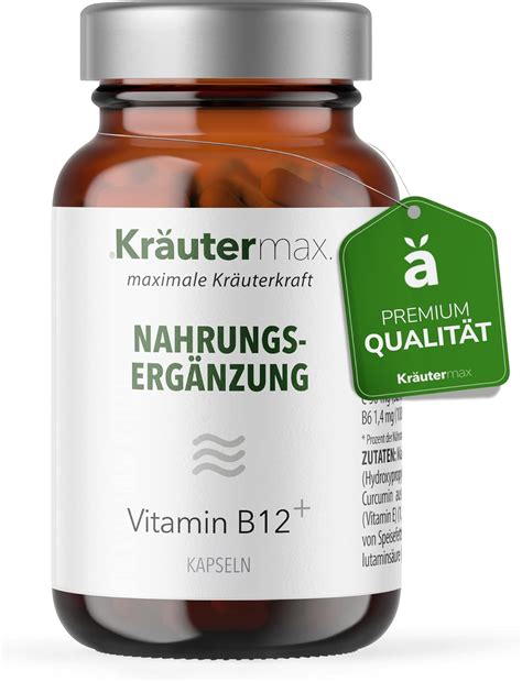 Neu Vitamin B Kapseln Hochdosiert Vitamin B Plus Mit Curcumin