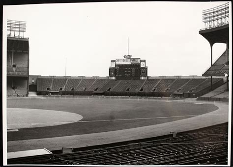 Lot Detail - 1958 Cleveland Indians Municipal Stadium "The Sporting ...