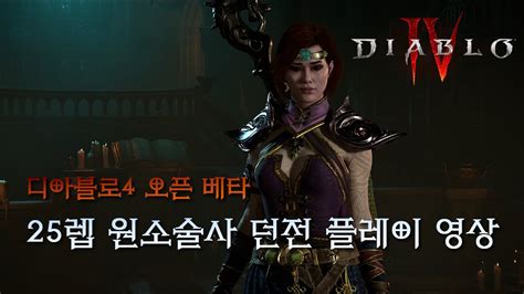 Diablo Beta Sorceress Gameplay