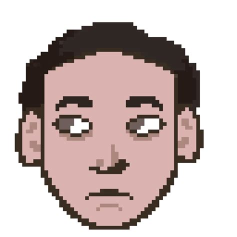 First Time Ever Doing Pixel Art How Do I Make It Look More Like Our Streamer He Looks So