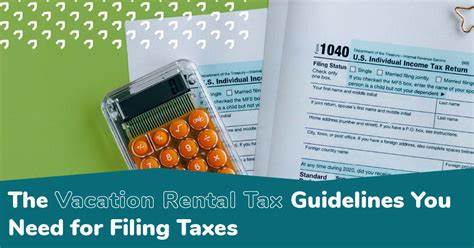 Vacation Rental Tax Rules Guidelines For Owners Evolve