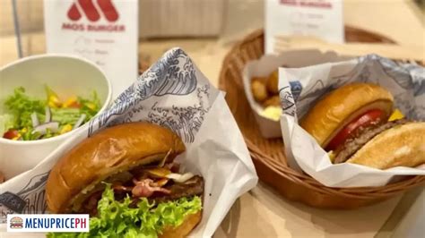 MOS Burger Menu Prices In Philippines Latest 2025