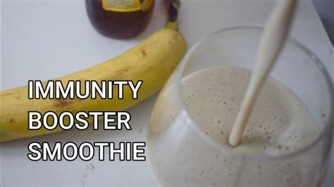 Immunity Boosting Smoothie Turmeric Ginger Immune Boosting Recipes Banana Smoothies For Weight