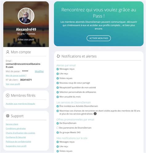 Mon Compte Disons Demain Connexion Activer Retrouver Profil