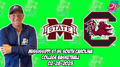 Mississippi State Vs South Carolina 22823 College Basketball Free