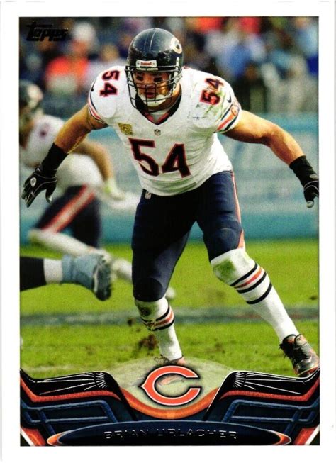 2013 Topps 392 Brian Urlacher Chicago Bears HOF Mint Free Shipping EBay