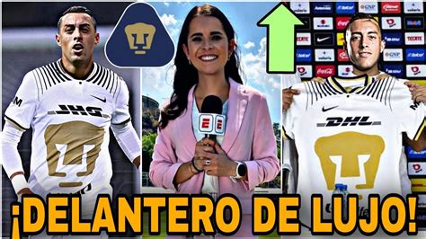 De Lujo Tercer Refuerzo De Pumas Llegar A A Reforzar A Pumas