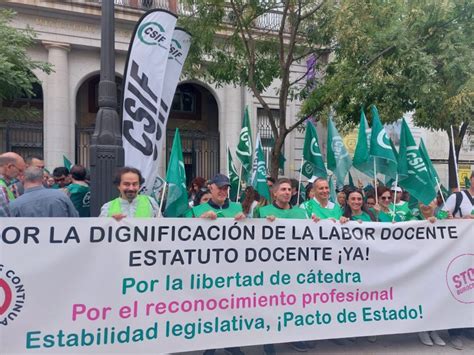 CSIF CSIF rechaza la Orden de convivencia y pide a la Consejería que