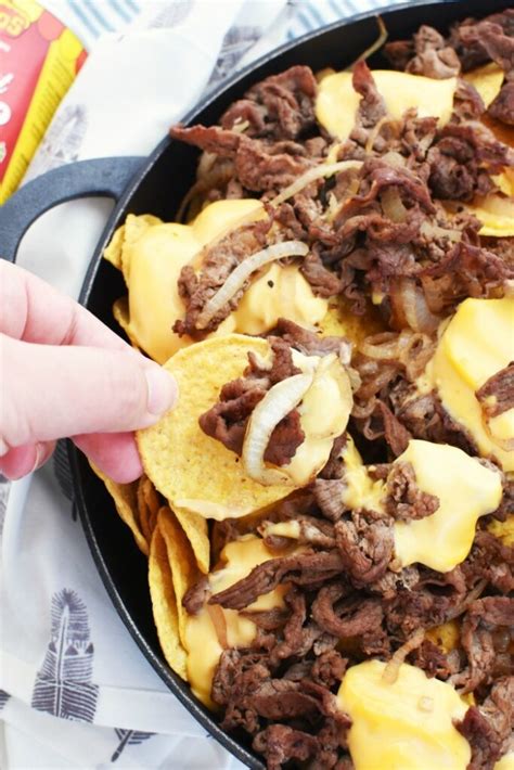 The Best Philly Cheesesteak Nachos Recipe Eva